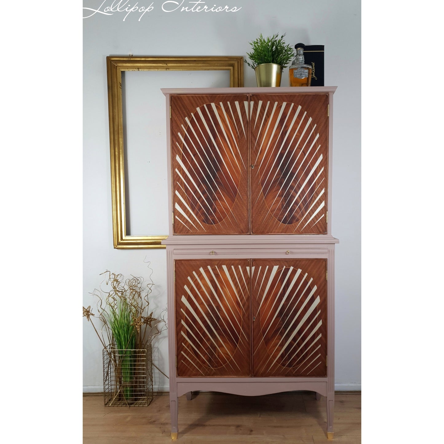 Vintage cocktail cabinet