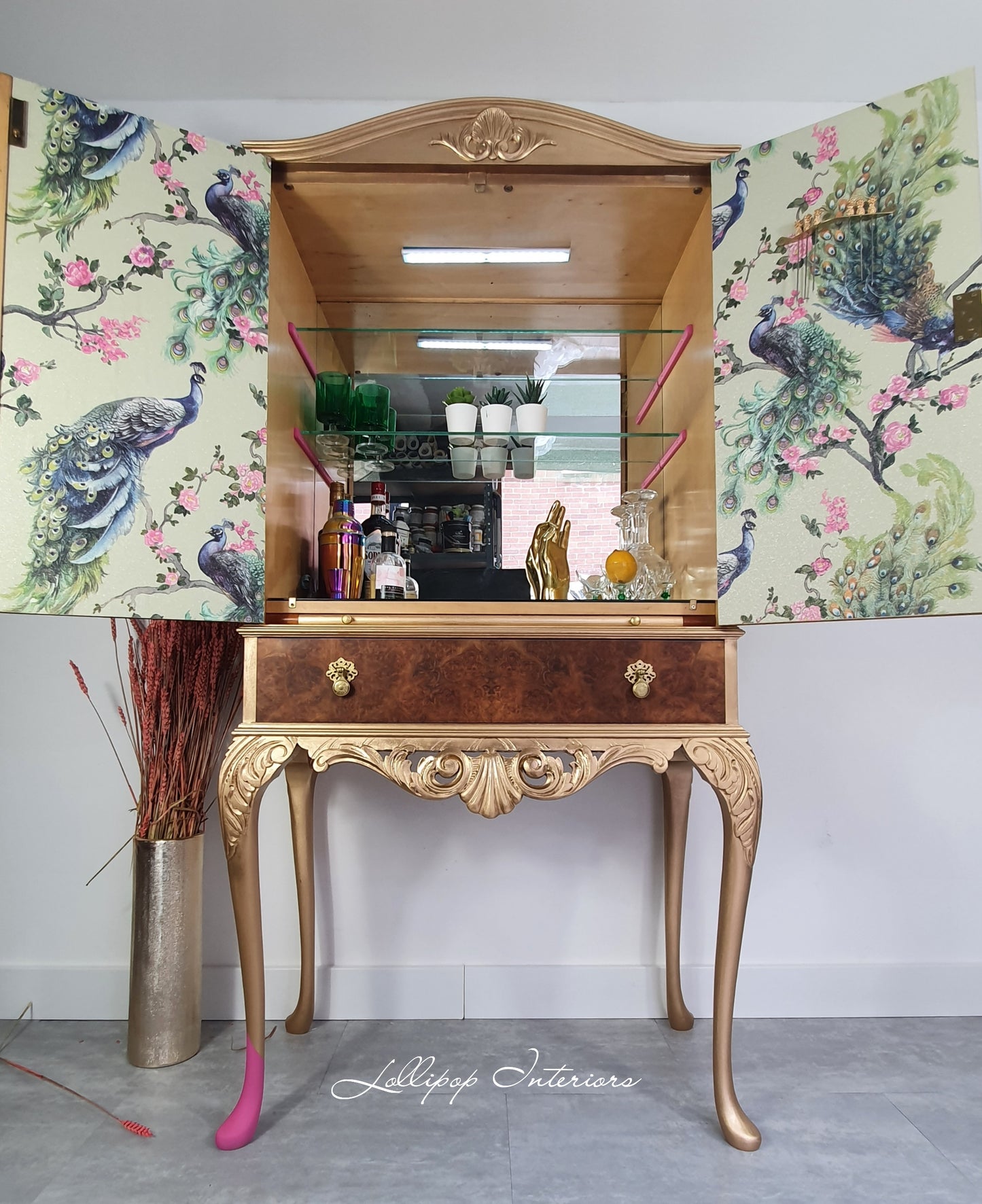 Vintage cocktail cabinet